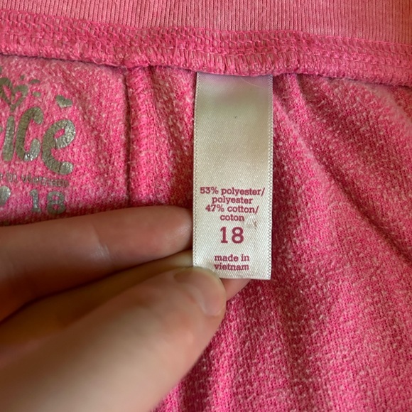 Justice Pink Sequined Comfy Pants - Picture 11 of 12